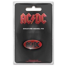 AC/DC Mini Pin Badge: Oval