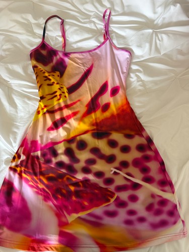 White fox dress size small - white,