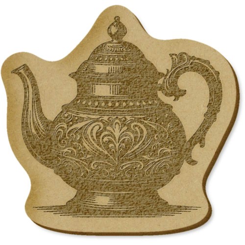 Fancy teapot mdf craft - x,
