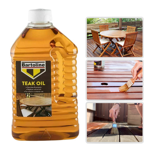 Bartoline teak oil - teak,