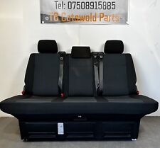 VW T6 T5 Transporter Caravelle Triple Rear Seat/Bed In Simora Trim
