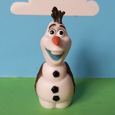 DISNEY 4" OLAF FROZEN SNOWMAN FIGURE BATH TOY