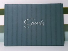 Guests! HC Completely Unused Wedding Guest Book by Union