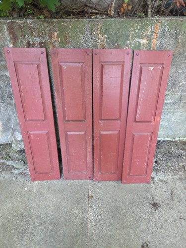 Wooden house shutters solid - shutters, 4
