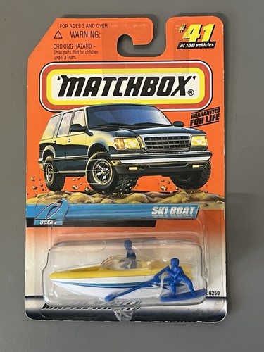 Matchbox ski boat series - ski,