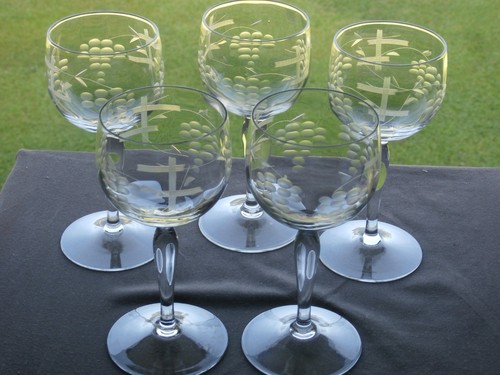 Lovely vintage etched - vintage,