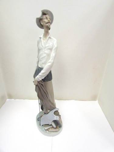 Lladro don quixote standing - lladro,