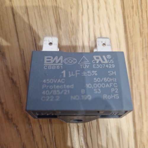 Cbb61 1µf 450vac motor - 1µf,