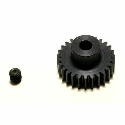 27t 48p alum silencer - alum, pinion