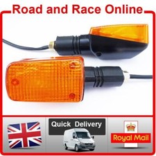 Suzuki TS125 R Rear Indicators Pair Fit 1989-1990-1991-1992-1993-1994-Short Stem