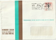 1979 Germany cover sent from Lorch Wurtenberg