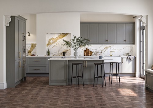 Dust grey solid wood shaker - dust,