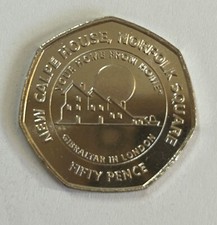 Gibraltar 2018  50p Calpe
