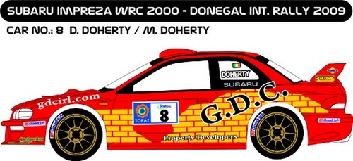 Decals subaru impreza wrc - decals,