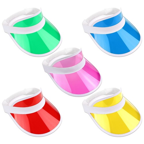 Unisex neon sun visor hat - visor,