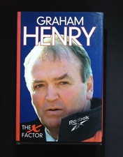 Graham Henry The X Factor Signed 1st Edition 1999 Rugby Wales Coach HB