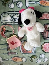 Snoopy Belle Plush Toy Pink