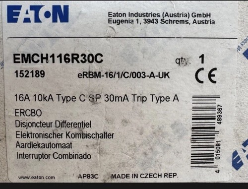 Eaton c16 16a - eaton,