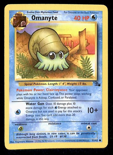 Omanyte fossil 52 - fossil, nm,