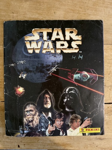Star wars panini sticker album - star,