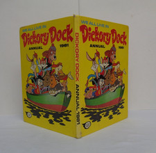 Dickory Dock Annual 1981 Vintage Fleetway British Comic Cartoon Book