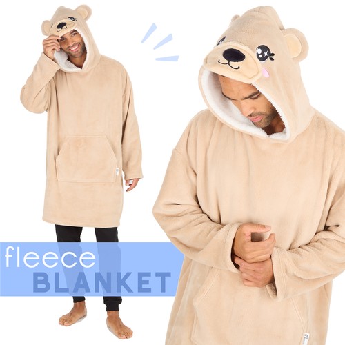 Mens teddy bear oversized - mens,