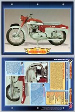 Norton Dominator 99 - 1960 - Classic Motorbikes - Atlas Motorbike Fact File Card