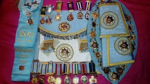 Full set regalia raob - of,