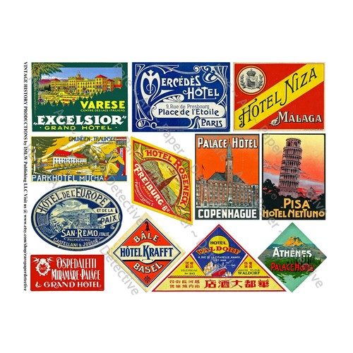 Steamer trunk stickers - trunk, 1