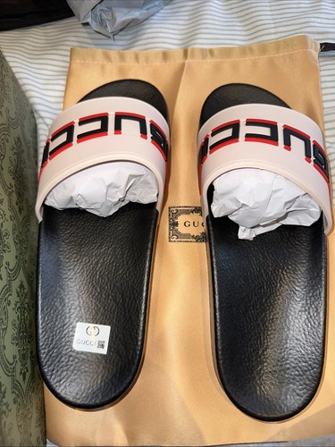 New gucci size sliders - 8.5,