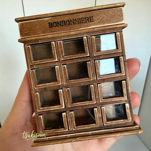 Retro display cabinet 12 - display,