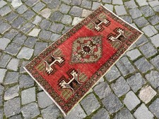 Turkish floor rug, Vintage