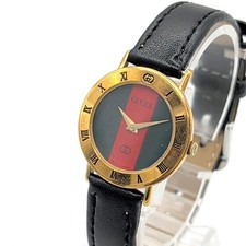 GUCCI 3000M Web Stripe Watch