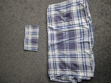 Double Duvet Set Blue/White