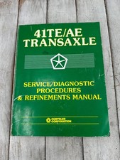 41TE AE Transaxle Service