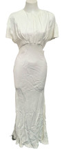 BNWT Karen Millen Ivory Satin