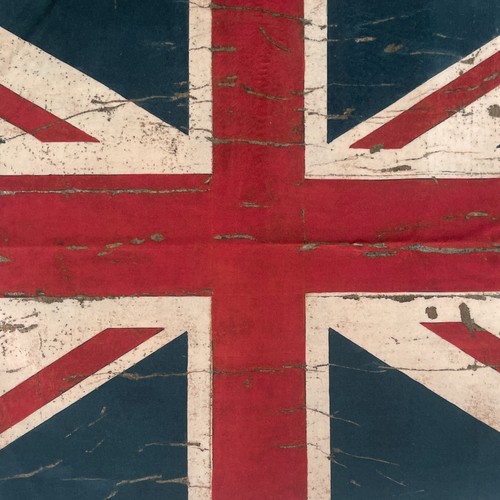 Vintage british flag union - british,