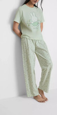 Miffy Green Cotton Printed