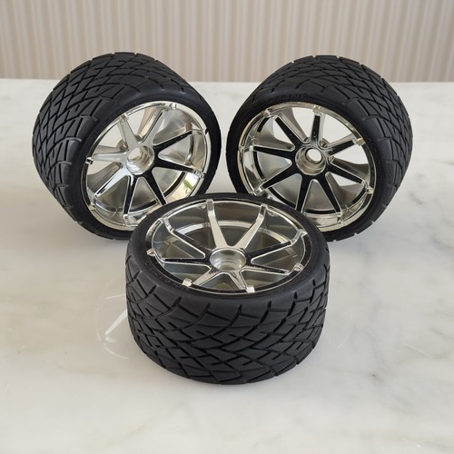 Hpi phlatline wheels chrome - wheels, on