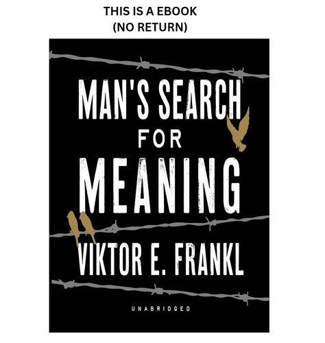 Man search for meaning - man's,