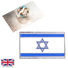 Israel Flag Pin Israeli Brooch