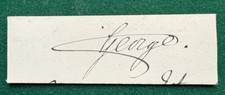 Antique Royal Autograph Prince George Duke of Cambridge Grandson King George III