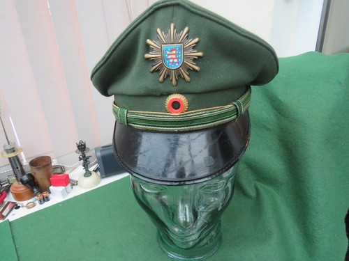 German police cap post - german,