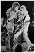 David Bowie Mick Ronson Poster