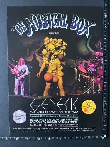 Genesis the musical box - the,