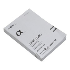 Sony a330 a380 Alpha 330 380