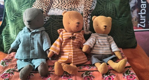 Maileg teddy bear dad mum - bear,