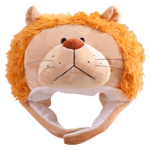 Multi color plush lion - multi,