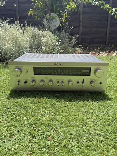 Retro vintage sony receiver - retro,