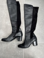 Caprice Women’s Long Black Boots Size 5/38